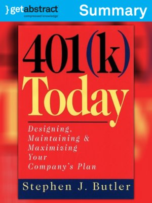 cover image of 401(k) Today (Summary)